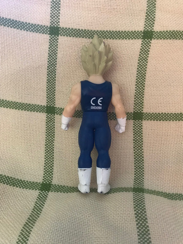 Muñeco Dragon Ball Goku Rubio - Vegeta Super Sayayin (Usado)