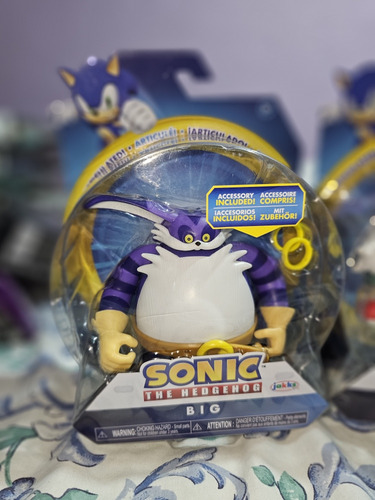 Sonic The Hedgehog Big Knuckles 4 Pulgadasfiguras