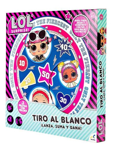 Tiro Al Blanco Lol Surprise ¡ Lanza, Suma Y Gana ! Niñas 6