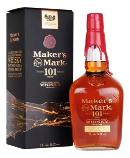 Whisky Maker's Mark 101(litro)8 Habanos Don Tomas(cofradia)
