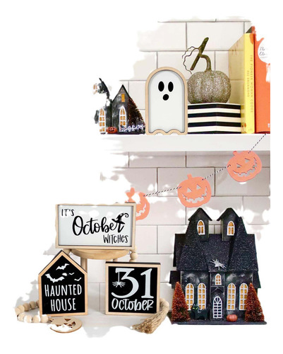 Bandeja Con Capas Festivas De Halloween En Forma De C Orname