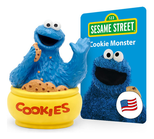 Tonies Cookie Monster Audio Play Personaje De Plaza Sésamo