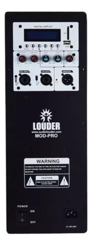 Modulo Amplificador 400w Bluetooth Usb P Bafle Amplificado