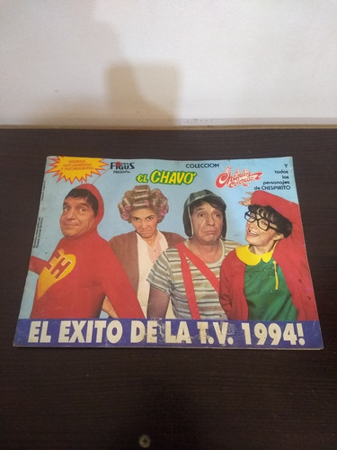 Album El Chavo Del 8 Y El Chapulin Colorado Con 50 Figuritas