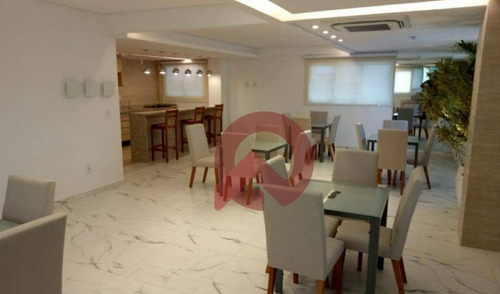 Imagem 10 de 25 de Apartamento Com 2 Dormitórios À Venda, 65 M² Por R$ 335.000,00 - Canto Do Forte - Praia Grande/sp - Ap3367