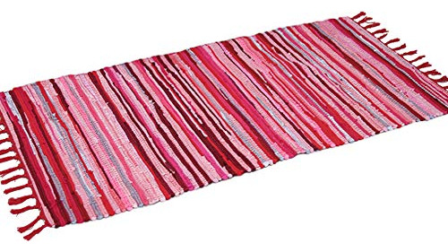 Homdsim - Alfombra De Bano De 20.0 X 30.9 in, Hecha A Mano,