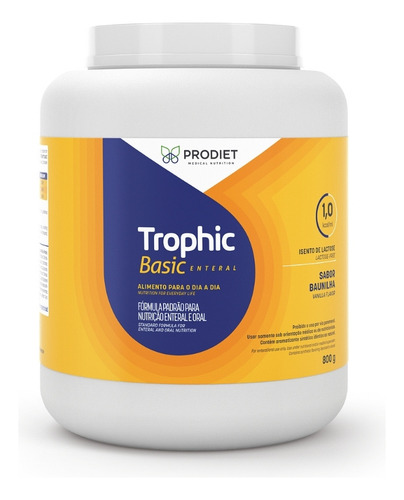 Trophic Basic 800g (cx C/04 Unds) - Prodiet