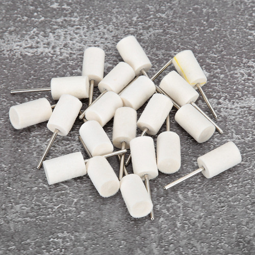 ` Rueda Pulidora Para Pulir Joyas 20 Piezas De Lana Con