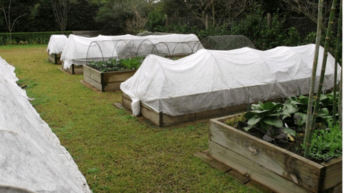 Tela Manta Térmica Antihelada Plantas Invierno 1,40 X 50 Mts