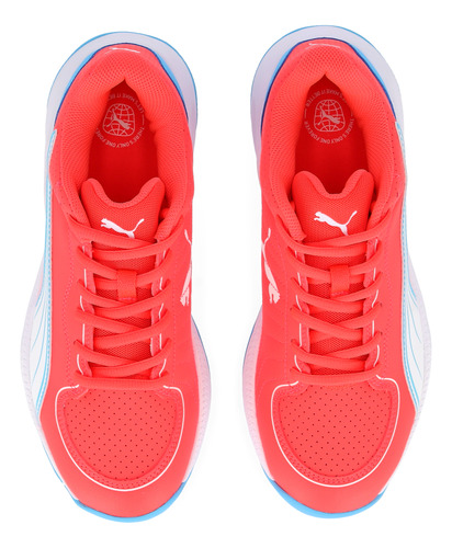 Botines Hockey Puma 24 Fh Rubber Ic En Rojo