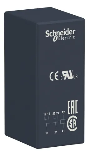 Rele Enchufable 2 Inversores 8a 230 Vca Schneider Rsb2a080p7