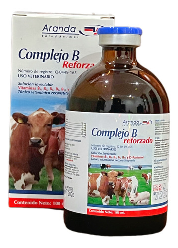 Complejo B Reforzado Aranda 2 Unidades De 100ml