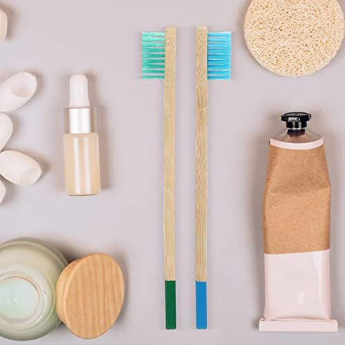 O 20 Piezas Cepillos De Dientes De Bambú Para Niños