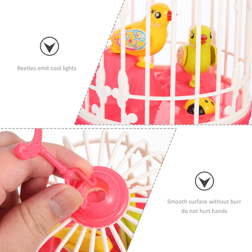 Pájaro De Inducción Activado Por Voz Bird Cage