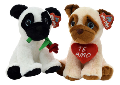 Peluche Perro 25cm Phi Phi Toys Marron 7946