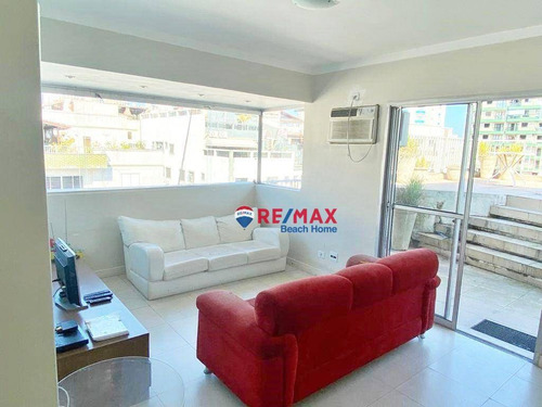 Imagem 4 de 22 de Cobertura À Venda, 168 M² Por R$ 550.000,00 - Jardim Las Palmas - Guarujá/sp - Co0336