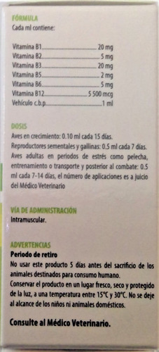 Super Polivit B12 5500 Gallos 5ml