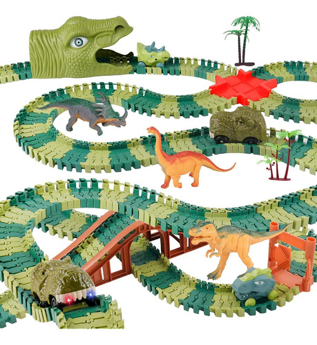 Dinosaur Track Toys Para 3 4 5 6 7+ Años De Edad: Los Mejore