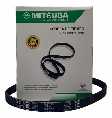 Correa Tiempo Fiat Palio Siena 1.3 16v 124 Dientes