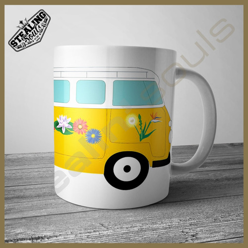 Taza Fierrera - Volkswagen #0518 | Gti / Kombi / Beetle / Vw