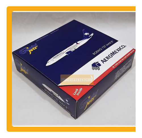 Avion Aeromexico Boeing 737 Max 8 Xa-mag 1:400 Gemini Jets (Usado)