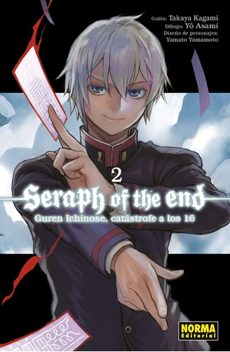 Manga Seraph Of The End Catastrofe A Los 16 Tomo 02 - Norma