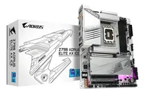 Comprar Gigabyte Z790 Aorus Elite Ax Ice (lga 1700\u002F Intel\u002F Z790 X\u002Fatx\u002F Ddr5\u002F 4* M.2\u002F Pcie 5.0\u002F Usb 3.2 Type-c\u002Fwi-fi 6e\u002F 2.5gbe Lan\u002Fq-flash Plus\u002Fez-latch Plus\u002Fplaca Madre)