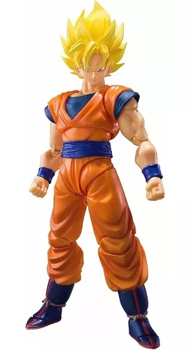 Figura De Ação Brinquedos Para Crianças Adultos Shf Super Saiyan