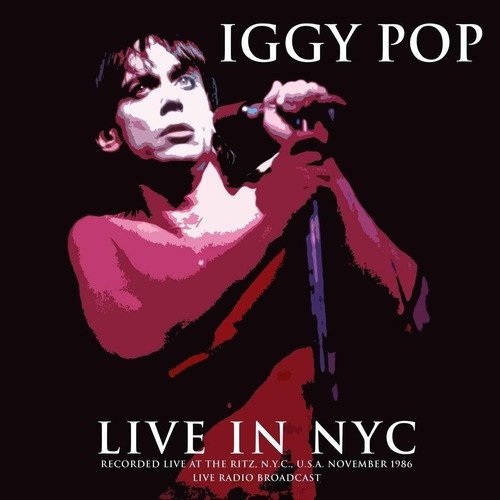 Iggy Pop Live In Nyc Vinilo Lp Nuevo Versión del álbum Estándar