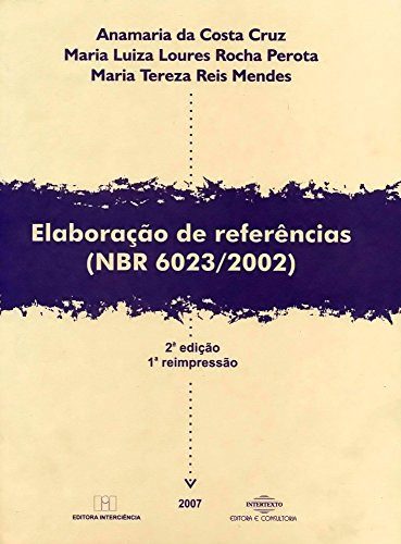 Libro Elaboração De Referências ( Nbr 6023 2002) De Anamaria