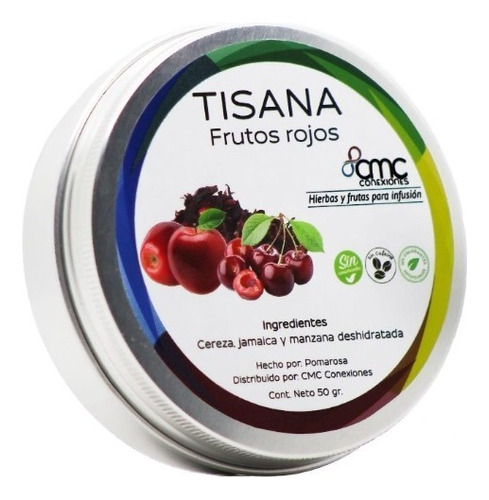 Tisana Frutos Rojos, Infusión Té