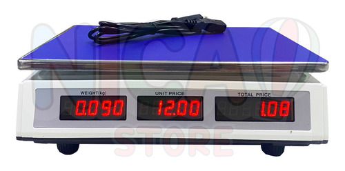 Imagem 4 de 6 de Balança Eletrônica Digital Comercio 40kg Bivolt Precisão Nov