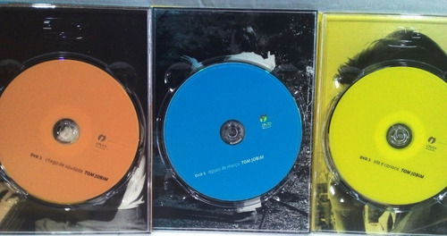 Tom Jobim Maestro Soberano Box 3 Dvd's Com Luva (Usado)
