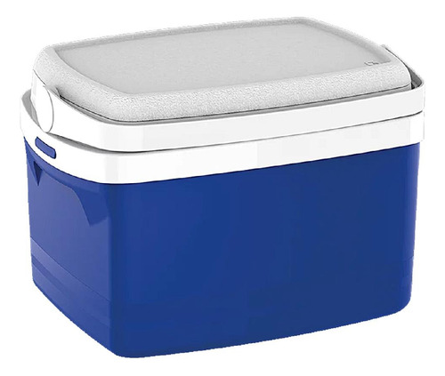 Combo 2 Caixas Cooler Térmica 32 E 12 Litros Azul - Soprano
