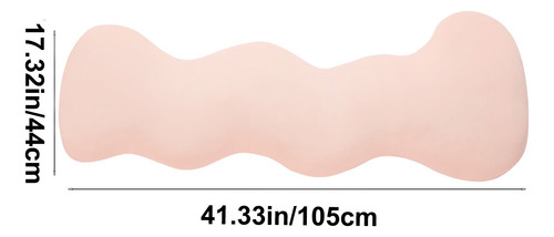 Cool Body Pillow Para Cama, Almohada Extra Larga, Espuma Tri