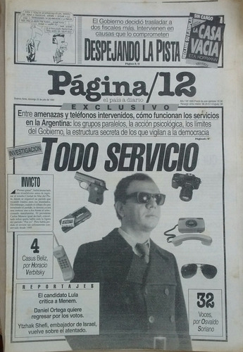 Diario Página 12 25/07/1993 Rock Y Público Devenir De Masas