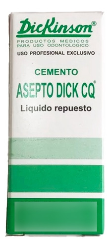 Cemento Quirúrgico Asepto Dick Liquido 20ml Dickinson Dental