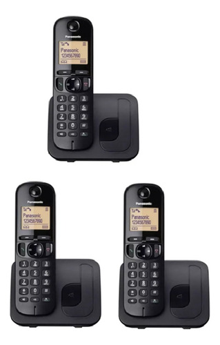 Panasonic Inalambrico 3 Handys Manos Libres Intercomunicador