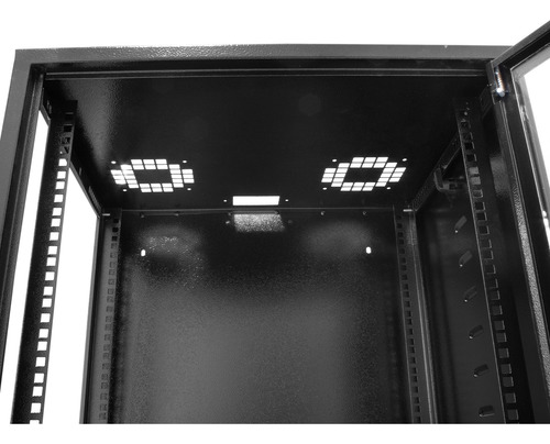 Mini Rack De Parede 16u X 670 Para Rede Ti Cftv E Automação
