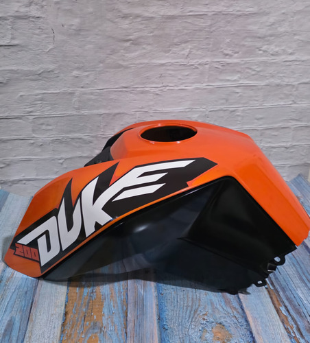 Cubre Tanque Ktm Duke 200 Naranja