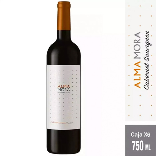 Vino Tinto Alma Mora Cabernet Sauvignon - Caja X6