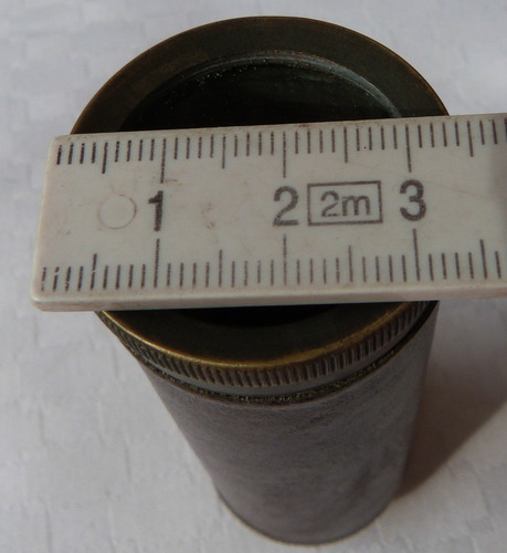 Monijor62-antiguo Coleccion Catalejo Pequeño Bronce London (Usado)