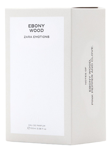 Zara Emotions Ebony Wood Eau De Parfum 100 Ml