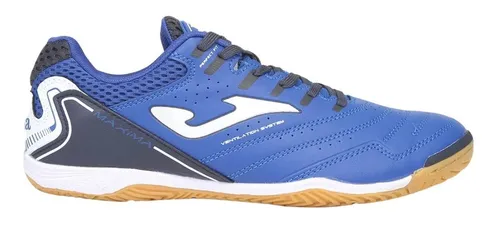 Chuteira Futsal Joma Maxima Profissional Azul Parcelamento sem