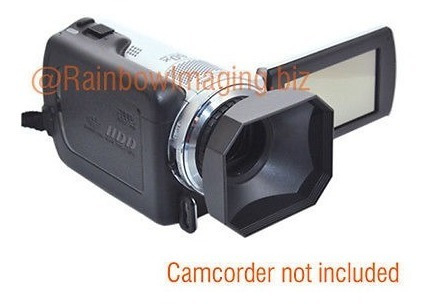 Imagen 2 de 2 de Jjc 37mm Parasol + Tapa Para Digital Video Dv Videocámara Ca
