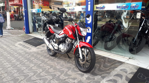 Honda Cg Fan 160 Cbs 2024 Vermelha