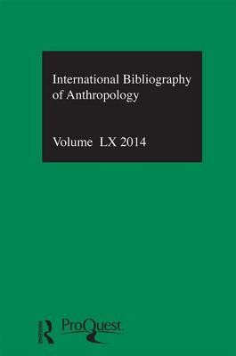 Libro Ibss: Anthropology: 2014 Vol.60: International Bibl...