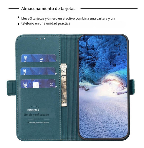 Funda For Huawei Honor X8c/x9c 5g/x6b De Piel Sintética