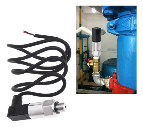 Sensor Transdutor De Pressão 0 A 10 Bar Transmissor 4-20ma