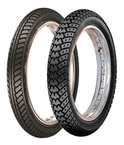 Par Pneu Cg160 2.75-18 E 100/90-18 Predator S/camara Maggion